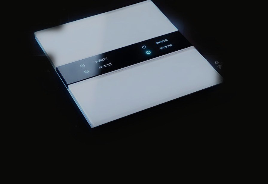 Norvixx Infinix Core smart switch on a dark set